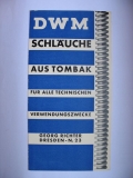 DWM Schläuche aus Tombak, Georg Richter Dresden, 30-er Jahre