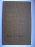 WMF Metall- Buchstaben, Zahlen und Zeichen, Katalog 1930, Franz Mietzsch Dresden