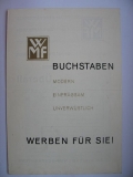 WMF - Buchstaben, Lettern, um 1930