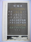 Preview: WMF - Buchstaben, Lettern, um 1930