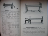 Friedrich Klotz G.m.b.H. Dresden, Blechbearbeitungsmaschinen, Illustrierte Preisliste 1931