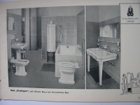 Preview: Ausstellungsräume mit Badezimmereinrichtungen, Waschtischen, Waschbrunnen