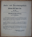 Amts- und Verordnungsblatt für das Fürstentum Reuß jüngerer Linie, Gera, Nr. 65, 1915