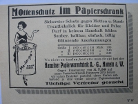 Mo-im-pa Mottenschutz, Papierwarenfabrik Hameln, #1927/1