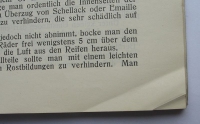 Handbuch für den Betrieb und die Instandhaltung der Chevrolet Automobile, 1927