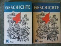 Lehrbuch Geschichte, Teil 1 und 2, 10. Klasse DDR