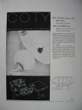 Coty- Puder, Coty- Creme, #1930/1