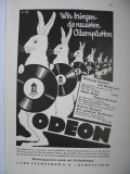 ODEON Schallplatten, Carl Lindström AG Berlin, #1930/1