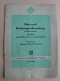 Heu-und Garbengreiferaufzug VEB Schaltgerätewerk Muskau, DDR 1956