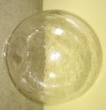 Glasschirm für  Außenleuchte VEB Bergmann- Borsig Görlitz, um 1980