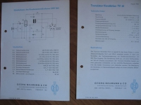 Preview: Georg Neumann & Co. Gefell, Kondensator-Mikrofon, Transistor-Verstärker, 1965 -  1967