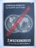 2. Weltkongress 1949 in Mailand, Weltgewerkschaftsbund, FDGB