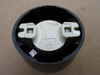 Preview: Ausschalter, Lichtschalter, Bakelit, dunkel, ca. 75 mm Durchmesser, unbenutzt