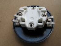 Preview: Ausschalter, Kippschalter, Bakelit, schwarz, rund, UP, #127*