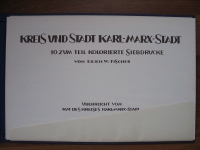 Preview: Kreis und Stadt Karl-Marx-Stadt, Siebdrucke von Erich W. Fischer