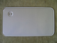 Nummernschild, Kennzeichen, DDR blanco, ca. 17 x 31 cm