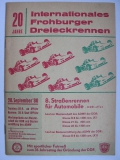 Frohburger Dreieckrennen, 28.September 1980, Programmheft