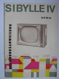 Sibylle IV, 53 K TG 116, VEB Fernsehgerätewerk Stassfurt, DDR 1964
