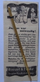 Bittorf & Funke, Weida ?, Inserat, #1939/2