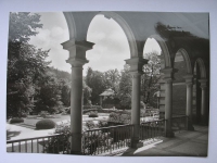 Staatsbad Bad Elster, Blick vom Kurhaus, 1975, #12