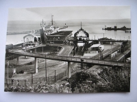 Sassnitz Rügen, Fährbahnhof, 1978, #56