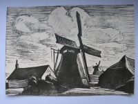 Mühlen in Gager/ Möchgut, Herbert Tucholski, 1977, #109