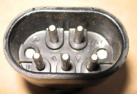 Preview: Stecker Bakelit, 380 Volt, Kraftstrom, DDR, unbenutzt, #7