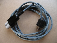 Anschlußkabel mit Heißgerätestecker, Geräteanschlussleitung, KWO, 5 Meter, DDR, unbenutzt
