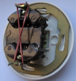 Serienschalter, Lichtschalter Siemens, rund, hell, UP, unbenutzt, #308