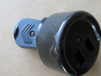 Preview: Steckdose und Stecker, IKA EIR, 10 A- 250 Volt, 1771-1, dunkel, #42