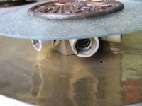 Preview: Wandlampe mit Doppeladler, Adler, DDR um 1960, AIS Altenburg