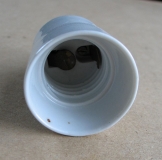 Lampenfassung, Lampenaufhängung aus Keramik, unbenutzt, #26