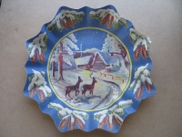 Weihnachtsteller, Pappteller, Weihnachtspappteller, #3