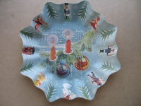 Weihnachtsteller, Pappteller, Weihnachtspappteller, #1