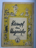 Kampf dem Ungeziefer, PEREAT, Chemische Fabrik J.D.Riedel- E.de Haen A.G. Berlin, Prospekt um 1930, Löwenapotheke Greiz