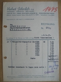 Herbert Jähmlich Leipzig, Rechnung 1951, #1495