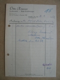 Otto Krause Buchbinderei Rochlitz, Rechnung 1952, #15