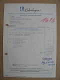 Lederbogen Kunstverlag Chemnitz, Rechnung 1951, #1613