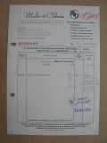 Müller & Oschatz Engelsdorf, Rechnung 1951, #1705