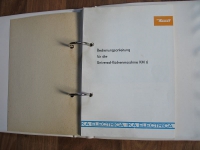 Bedienungsanleitung Küchenmaschine Komet KM6, KM 6, IKA, DDR 1965