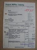 August Müller Leipzig, Papiergroßhandlung, Rechnung 1951, #1590