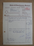 Rösler & Dutschmann Bautzen, Rechnung 1952, #162