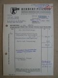 Herbert Petzold Leipzig, Rechnung 1952, #125
