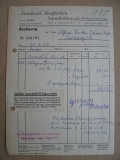 Leonhard Seufferlein Buchgroßhandlung Halle, Rechnung 1952, #110