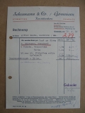 Schumann & Co. Gommern, Kunstdruckerei, Rechnung 1952, #279