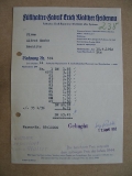 Erich Walther Füllhalter-Fabrik Heidenau, Rechnung 1952, #238