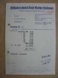 Erich Walther Füllhalter-Fabrik Heidenau, Rechnung 1952, #200