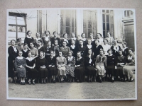 Entlassung aus der Fortbildungsschule 1936, Kinderwalderholungsheim Chemnitz Auerswalde ?