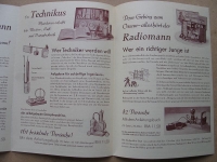 Kosmos Lehrspielzeug, Elektromann, Optikus, Technikus, Radiomann, All- Chemist, 1939