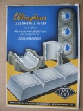 Metallwerke Louis Ebbinghaus Hohenlimburg, Lagermetall, Prospekt um 1940